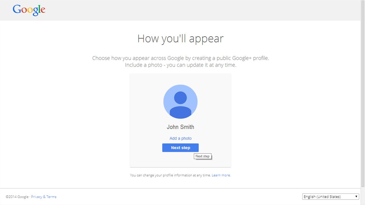 Creating Google Account